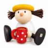 Lotte mit Kaffeetasse